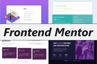 Frontend Mentor